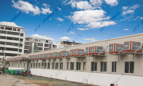 佛山車間降溫工程公司，瑞泰風(fēng)近二年專業(yè)領(lǐng)先